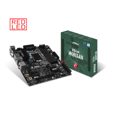 MSI B150M MORTAR (Chipset Intel B150/ Socket LGA1151/ VGA onboard)